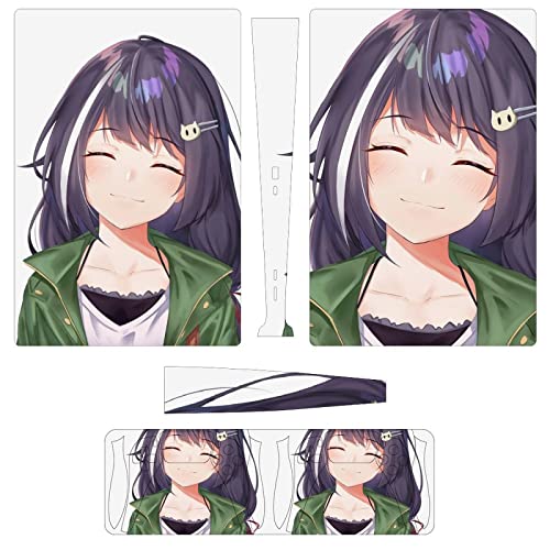 PS5 スキンシール デジタル キャル プリコネ プレイステーション5 スキンシール 全面保護 側面/両面対応 保護ステッカー PS5 対応 耐久性抜群 本体 コントローラー 保護シール 簡単取付 薄型 傷隠せ 摩擦保護 抗衝撃 汚れ/ホコリ防止 指紋/気