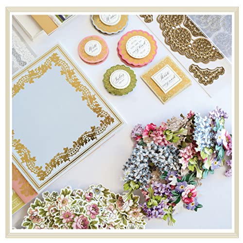 Anna Griffin Heirloom Lace Finishing School Craft Box - Crafting Kit - 20Pcs #TOP5