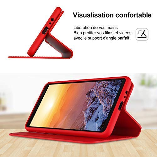 Aurstore Cover Samsung J6 2018, Pochette Custodia