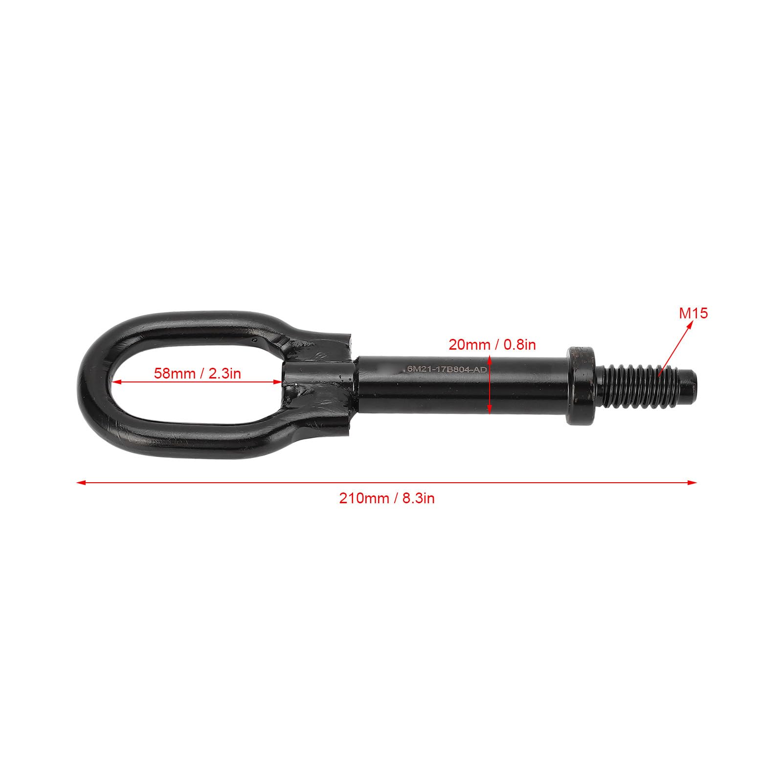 Urządzenie do Holowania Przyczepy 1768868 Przód Tył Hak Holowniczy z Uchem do Holowania dla Energi Ecosport Focus Mondeo Hak do Holowania