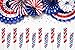 Fruidles Patriotic Twist Lollipop, USA Red, Blue, & White Mixed Fruit Flavor, Individually Wrapped, 3