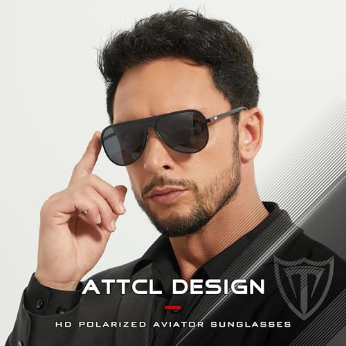 ATTCL Men's Polarized Sunglasses for Men Driving Pilot Glasses UV Protection2