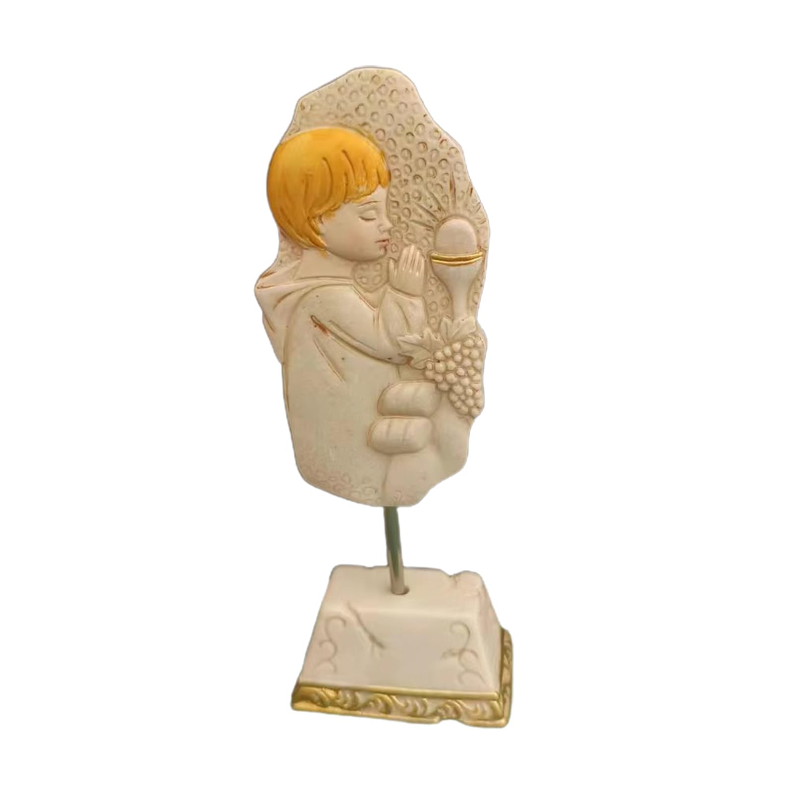 Carotoe Girls D 1Pcs / 1Pair Praying Figurine Boy Ecorative Househol Decoration For Indoor Outdoor Garden Yar Decoration Praying Figurine
