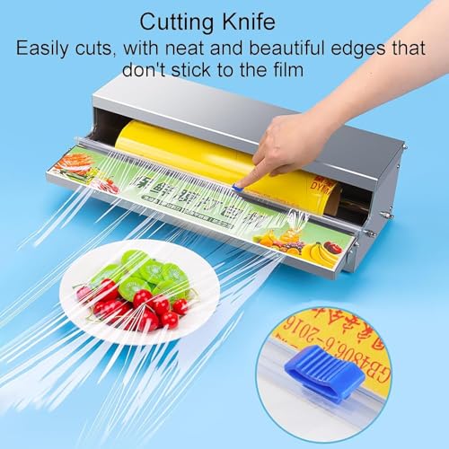 Machine film étirable pour supermarchés et ménages avec support inox pliable - 4