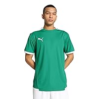 PUMA Teamliga Jersey, Pepper Green-Puma White