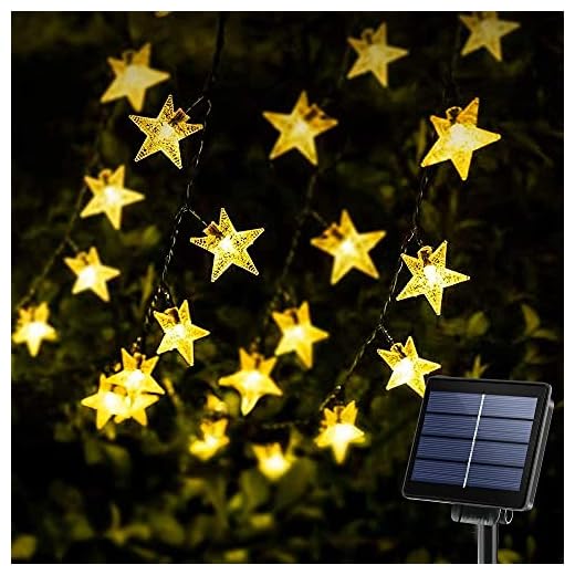 Solar Star String Lights 40FT 100LED , KeShi 8 Modes Solar Powered Twinkle Fairy Lights, Waterproof Star Twinkle Lights for Outdoor, Gardens, Lawn Patio, Landscape, Xmas, Holiday ( Warm White )