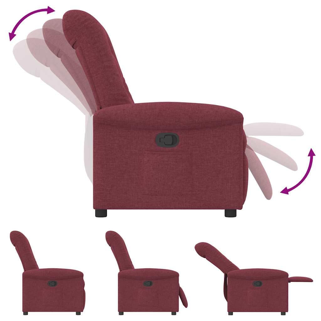 Fauteuil de relaxation manuel avec fonction allongée Bordeaux