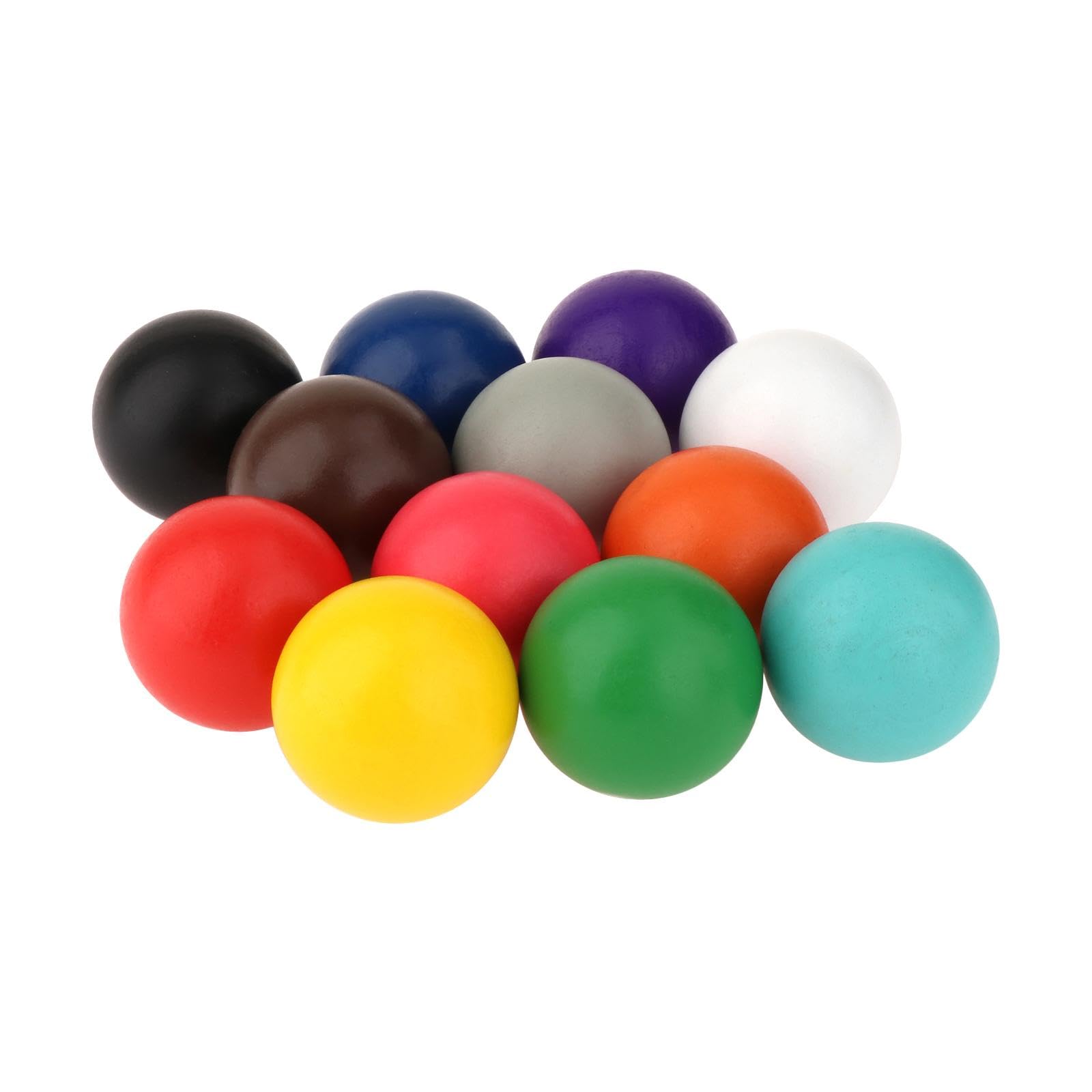 Amazon | Eigell 12個のモンテッソーリ木製ボール知育玩具、子供の