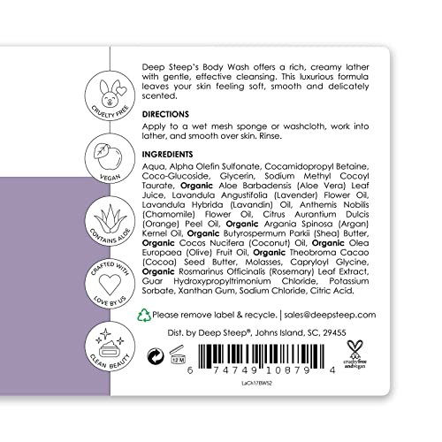 Deep Steep Body Wash 17 Oz (Lavender Chamomile) #TOP1
