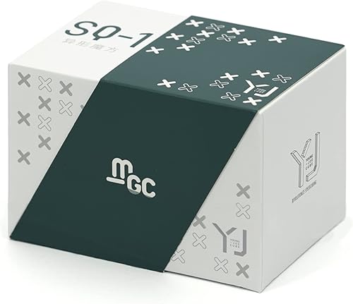 Miniatura 2 de Cuberspeed MGC Square 1 Cubo de velocidad sin pegatinas Cubo yj mgc sq1 totalmente magnético MGC cuadrado uno SQ-1 Cubo