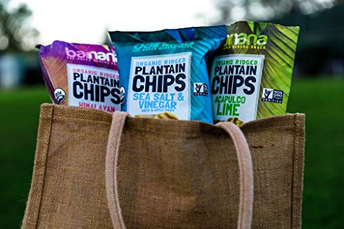 Barnana Organic Plantain Chips - Variety Pack - 5 Ounce, 4 Pack Plantains - Barnana Salty, Crunchy, Thick Sliced Snack - Best Chip For Your Everyday Life - Cooked In Premium Coconut Oil #TOP6