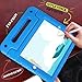 HDE Case for iPad 9th Generation 10.2 inch for Kids with Built-in Screen Protector Shockproof Cover with Handle Stand fits 2021 9th Gen, 2020 8th, 2019 7th Models Blue