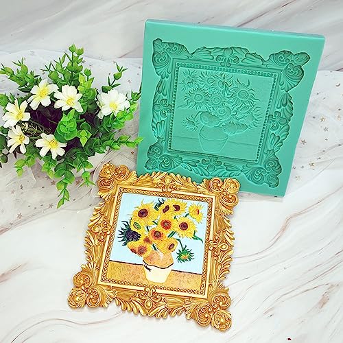 Moldes para marcos de fotos y repostería creativa con resina epoxi y silicona 4
