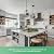 Smooth White Drop Ceiling Tile 2ft x 2ft, PVC Ceiling Panel 24 x 24in – Waterproof, Washable and Fire-Rated - High-Grade PVC to Prevent Breakage-Package of 12 Tiles