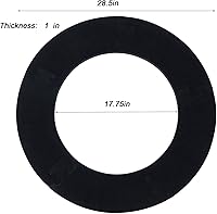 Vista 3 de Protector de pared para tablero de dardos, 5 piezas, tablero de dardos de corcho, envolvente de pared