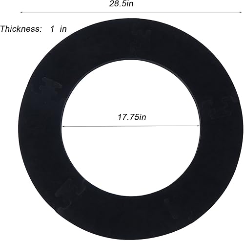 Miniatura 3 de Protector de pared para tablero de dardos, 5 piezas, tablero de dardos de corcho, envolvente de pared