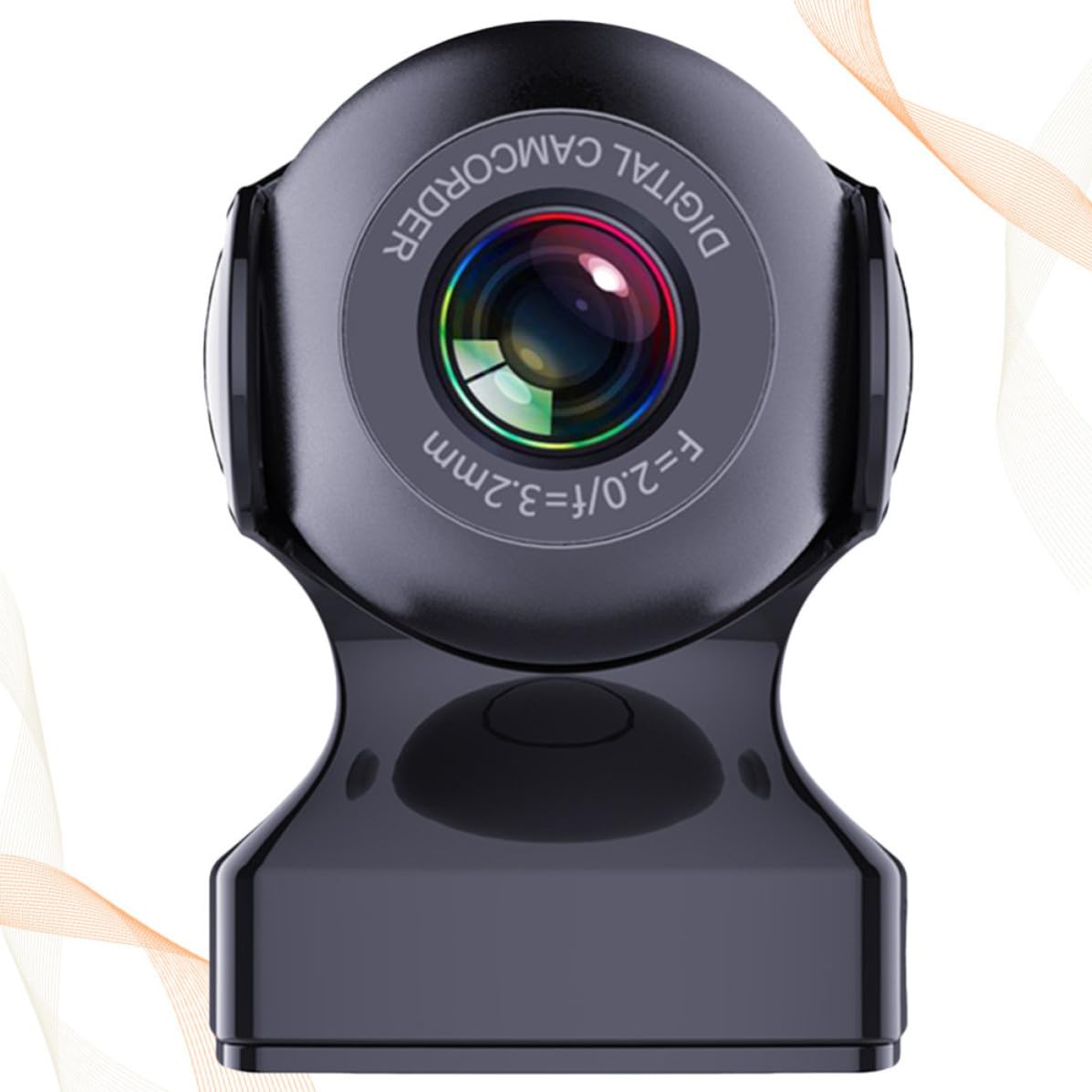 Videoregistratore per Auto P 170° Grandangolo Registrazione Notturna | Installazione su Console Centrale, Supporto Playback, Copertura Automatica