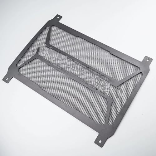Protection radiateur moto Z900RS anti-gravillons : couvercle calandre alu 2021-2025