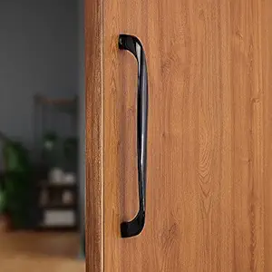 LAPO Kiya Door Handles for Main Door | Main Door Handle | Door Handle | Wooden & Glass Door Handle(300 mm (12 inches), Pack of 1,Black Finish)