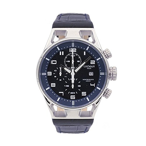 Locman, Montecristo cronografo al quarzo 41mm cassa in titanio