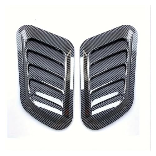 Fibre de carbone autocollant capot voiture look sport premium