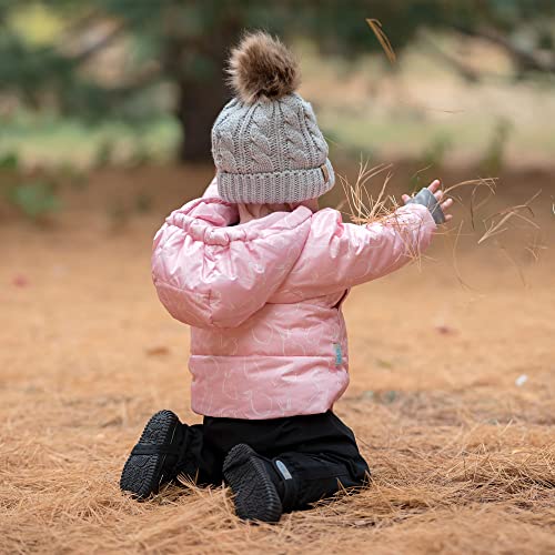 Image of JAN & JUL Insulated Winter Coat, Sherpa Lined Cozy Jacket for Kids