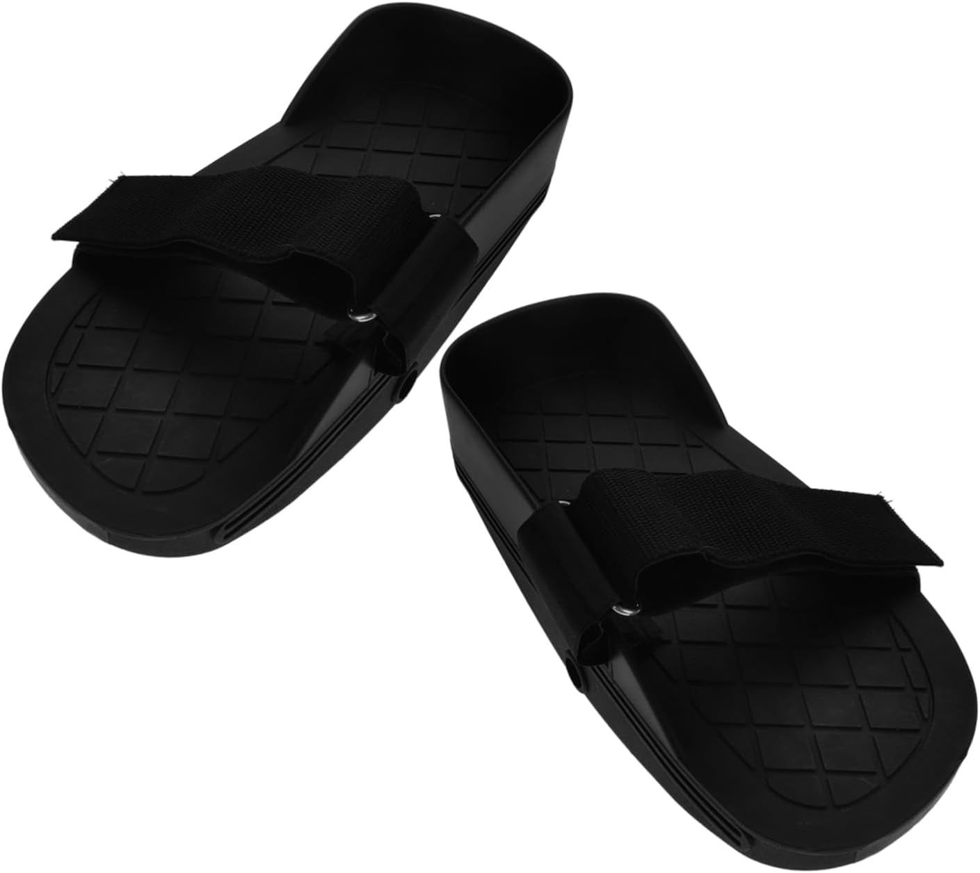 HEMOTON 1Pair Indoor Rowing Machine Pedals Ergonomic Foot Pedals for Full Body Workout Durable Exercise Accessories for Various Heights and Leg Lengths