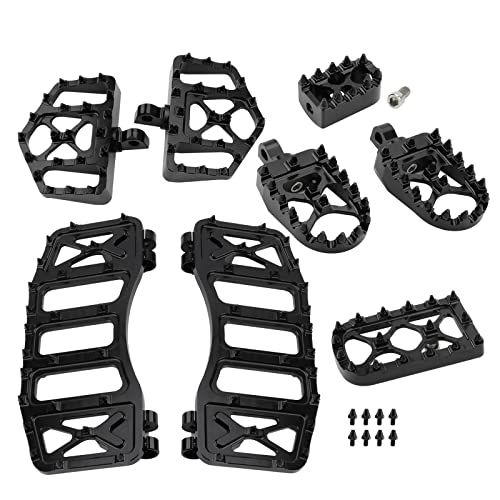Mx Wide Foot Pegs Front Floorboard Pedal Cover Shifter Peg For Harley Touring Road Glide Flt 86-2022 Softail Fl Dyna Fld 12-2016 #TOP14
