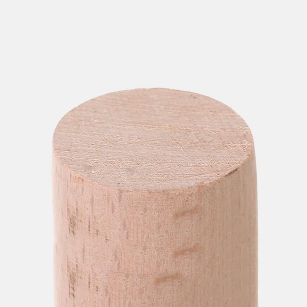 Wooden Rolling Pin, 3PCS Beechwood Dough Roller With Scale Lines for Cookie,Pastry Dough, Pie and Baking