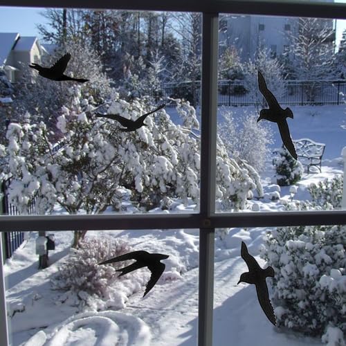 Adesivos de pássaros de janela adesivos anticolisão proteção de porta de vidro Save Birds Strikes, p