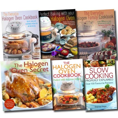 Halogen Oven Cookbook Collection Everyday Family Recipes in 6 Books Set