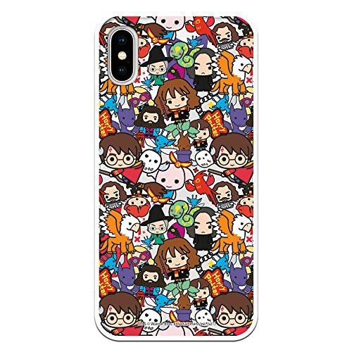 Personalaizer Cover per iPhone X - XS - Harry Potter Charms Mix