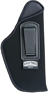 Uncle Mike's Off-Duty and Concealment Kodra Nylon Cross Harness Horizontal Shoulder Holster (Size 36, Black)
