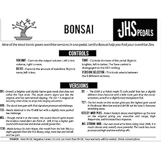 JHS The Bonsai 9-Way Screamer pédale - Les Beatles, Paul McCartney, John Lennon, RIngo Starr, George Harrison JHS The Bonsai 9-Way Screamer pédale – Image 3