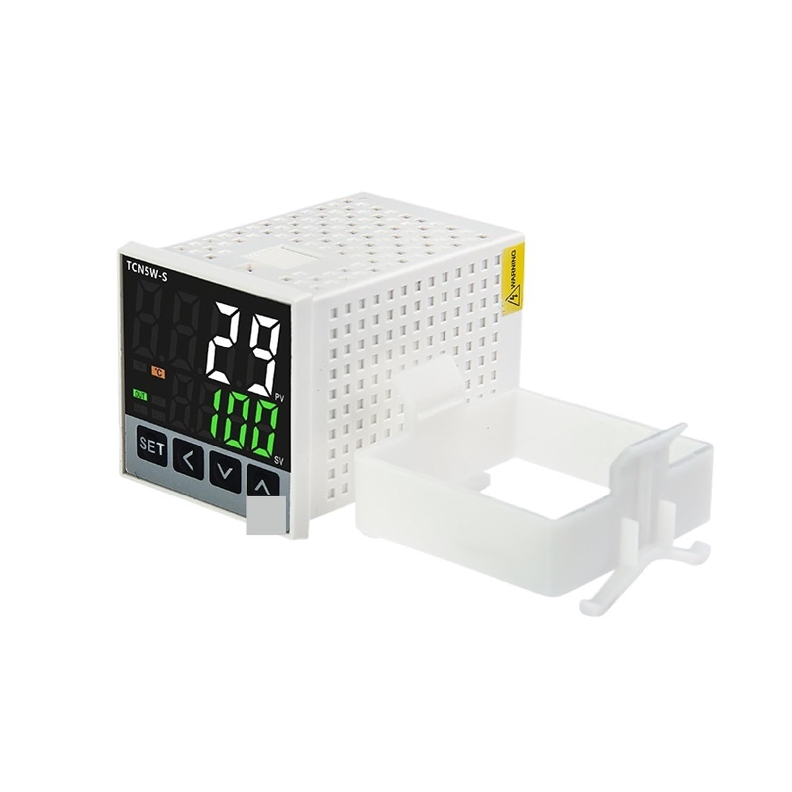 1 Uds TCN5 PID termostato digital controlador de temperatura 100-240VAC 24VDC relé de salida SSR 0-10V 4-20mA(48x48 Relay and 2ALM)