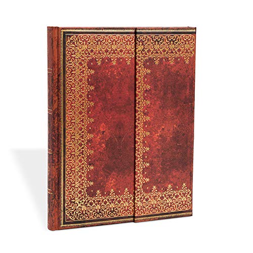 Paperblanks | Foiled | Old Leather Collection | Hardcover | Ultra | Unlined | Wrap Closure | 144 Pg | 120 GSM (Old Leather Wraps)
