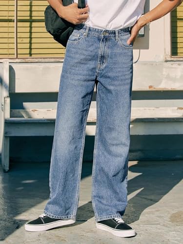 Image of KOTTY Men's Relaxed Fit Mid Rise Solid Straight Fit /Skinny Fit /Comfortable and Strechable Stylish Looking Jeans