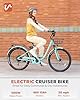 Viribus Electric Bike for Adults, 26 inch E Bikes Women Step Through 1000W Peak 25 mph with Aluminum Frame, Basket, Suspension & 624Wh Battery, Electric Cruiser Bicycle Female Lady Seniors Aqua #1