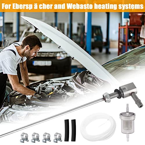GZLCEU 52 cm tanktrekker set, duurzame brandstofsteunslang met 1 oliefilter, 1 brandstofslang enz voor Webasto Eberspacher - Afbeelding 4