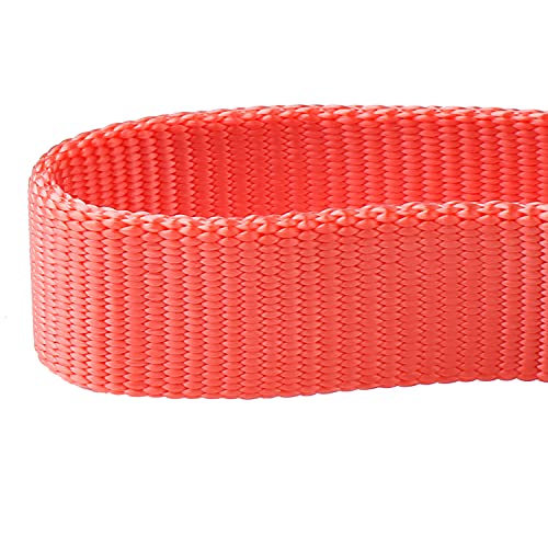 Nylon Adjustable Martingale Dog Collars,Comfort and Silky Training Dog Collar with Heavy Duty Metal Hardware for Active Dogs. (Living Coral, Small) Nylon Adjustable Martingale Dog Collars,Comfort and Silky Training Dog Collar with Heavy Duty Metal Hardware for Active Dogs. (Living Coral, Small)
