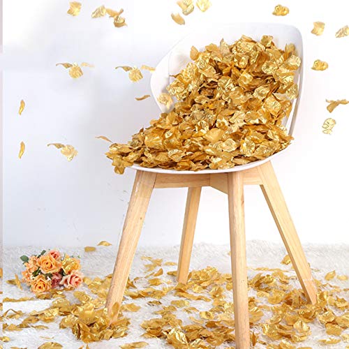 Neo Loons 1000 Pcs Artificial Silk Rose Petals Decoration Wedding Party Color Gold #TOP1