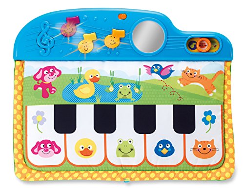 Piano de Berço com Melodias e Sons Winfun Multicor