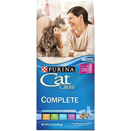 Cat Chow Best Cat Food Purina Complete 6.3 Lb Wellness Feast Gourmet Dry Nutrition Cats Food Natural (6.3 Lb) #TOP1