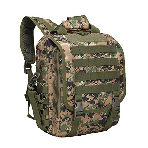 Militär Rucksack Camouflage Laptop Lasche Tasche 14 Zoll Wasserdicht Dauerhaft Mehrfachtasche Molle Mit Klettband Taktische Herren Damen