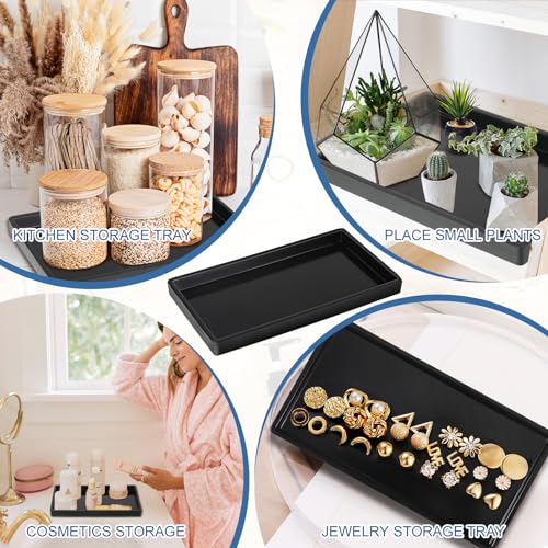 Marble Bathroom Vanity Tray - Black Decorative Tray for Home Decoration - 22cm x 12 cm x 2cm - Cosy Home Interiors Marble Bathroom Vanity Tray - Black Decorative Tray for Home Decoration - 22cm x 12 cm x 2cm - Image 5