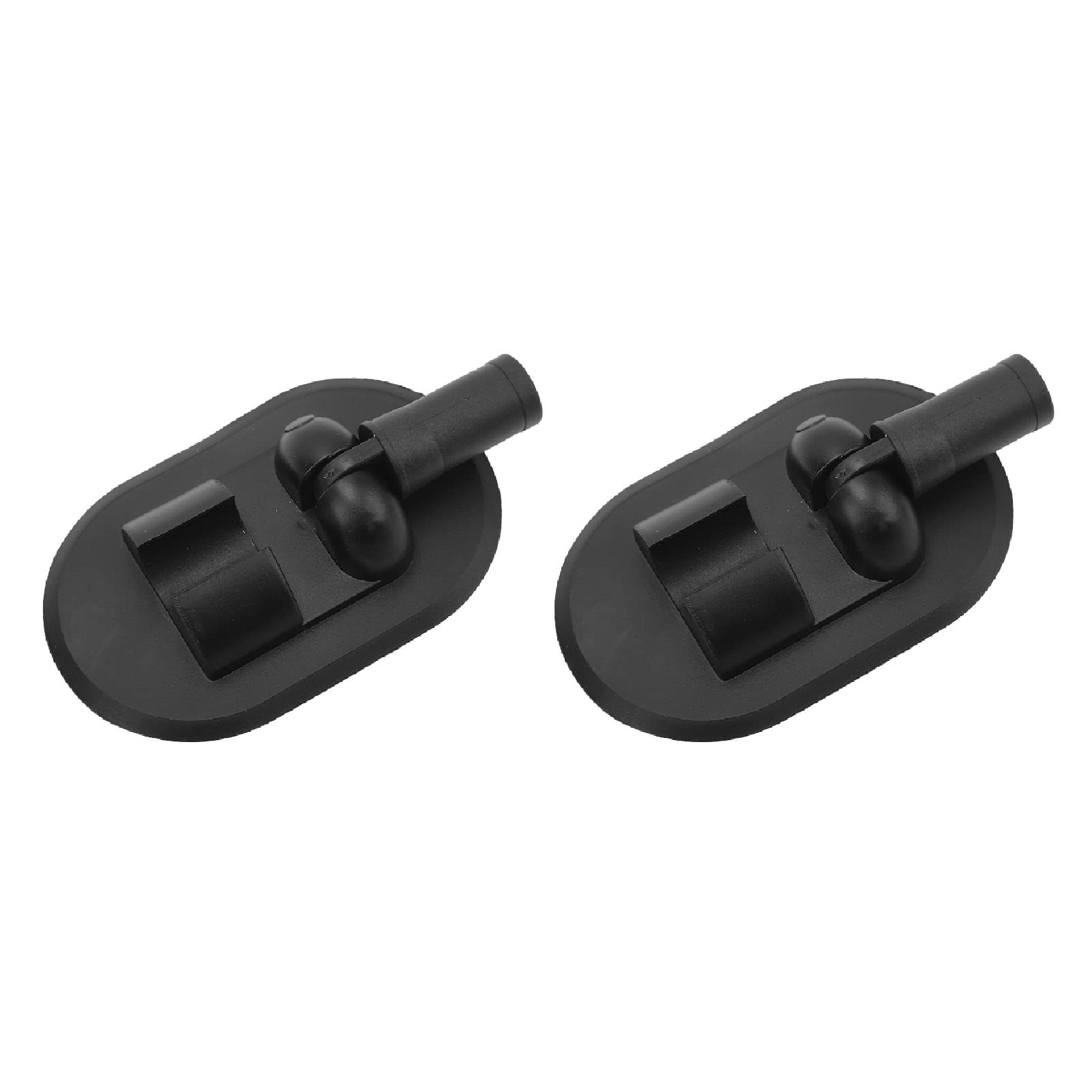 Ymiko Boat Hinges, PVC Boat Top Hardware with 2Pcs Bimini Top Brackets for Rowing Speedboat