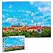 Germania Rothenburg Puzzle pour adultes 500 pièces Souvenir de voyage en bois 20,4 x 15 pouces