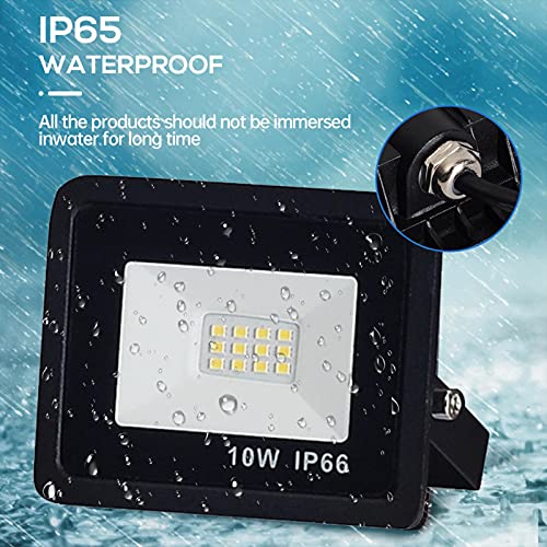 LED Flood Light, Spotlight, Outdoor Waterdichte Cool White Floodlight For Ward Garden Court Lawn (10/20 / 30 / 50W) - Afbeelding 3