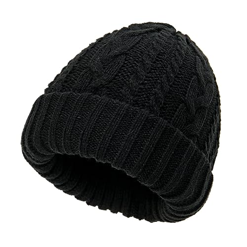 Men Women Winter Beanie Hat Scarf Set Warm Knit Thick Skull Cap Neck Warmer for Winter2