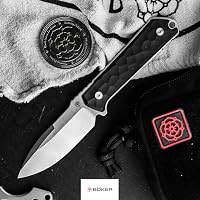 BÖKER GERMANY Kiboku Richlite Black Rock Pattern - EDC Messer 42a konform – Ansicht 7